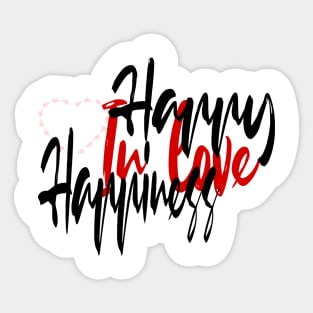 happiness Sticker